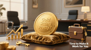 Gold Sitting