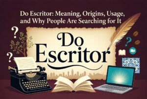 Do Escritor