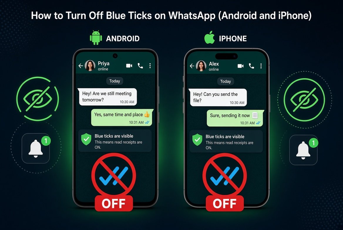 How to Turn Off Blue Ticks on WhatsApp
