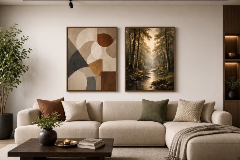 Canvas Painting Ideas for Living Rooms