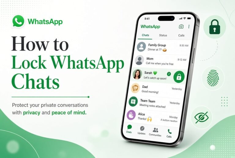 How to Lock WhatsApp Chats